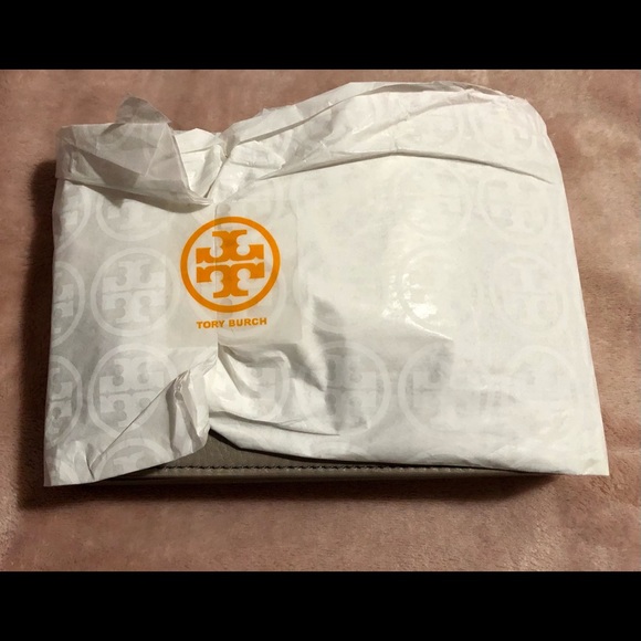 NWT Tory Burch Britten French Gray Combo Crossbody Purse Handbag - Picture 8 of 9